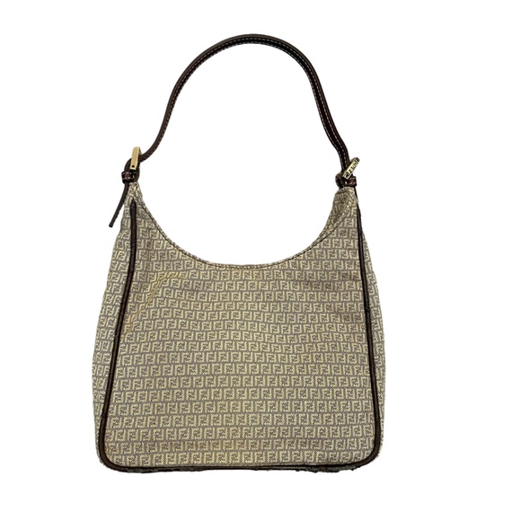 Fendi Bags Vintage Fendi Small Mini Ff Logo Shoulder Bag Poshmark